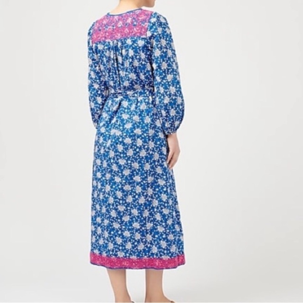 J. Crew Belted Tunic dress in Night Sky block print (Style AP194) - Picture 14 of 15